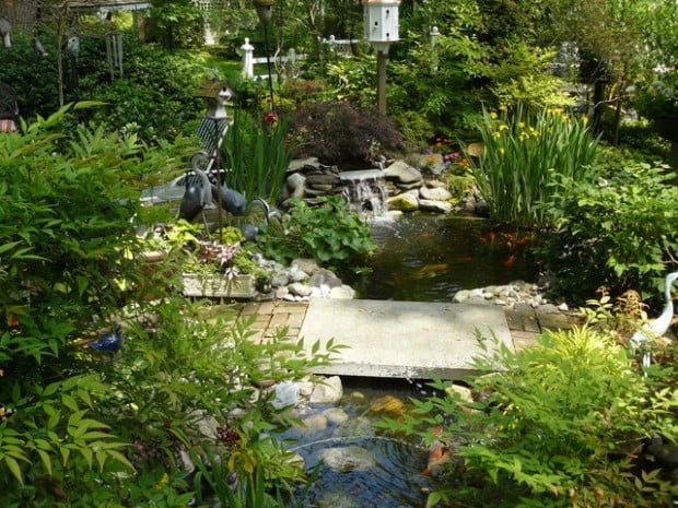 22 Great Pond Design Ideas for Your Garden (10)