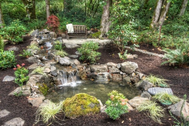 22 Great Pond Design Ideas for Your Garden (13)