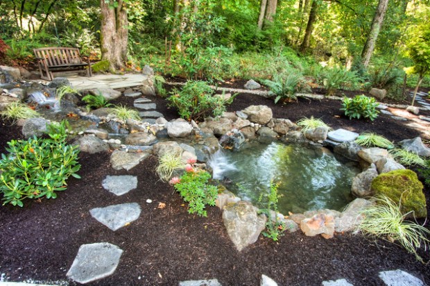 22 Great Pond Design Ideas for Your Garden (14)