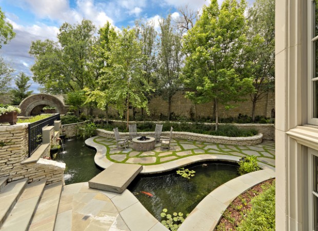 22 Great Pond Design Ideas for Your Garden (19)