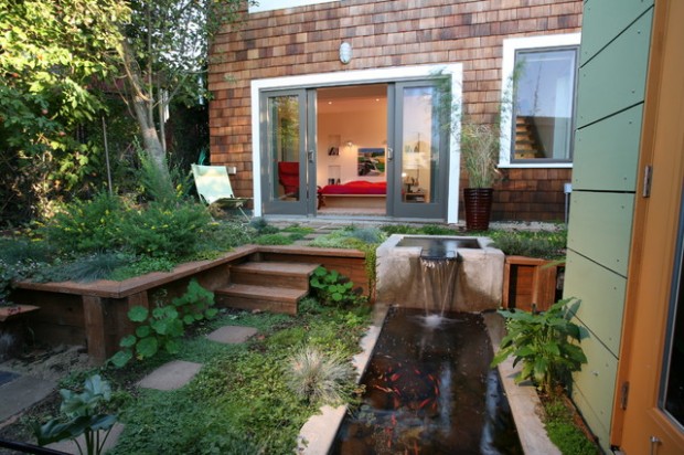 22 Great Pond Design Ideas for Your Garden (9)