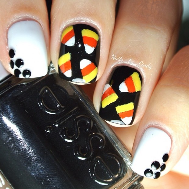 23 Easy Creative and Funny Nail Art Ideas for Halloween (13)