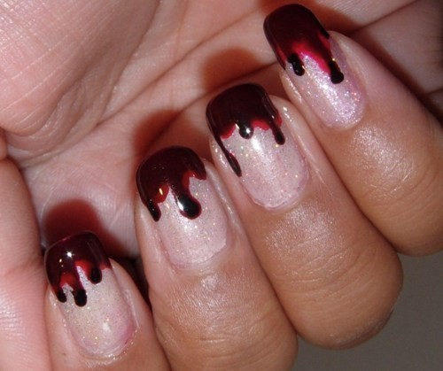 23 Easy Creative and Funny Nail Art Ideas for Halloween (20)