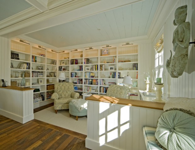 24 Amazing Home Library Design Ideas for All Booklovers (20)