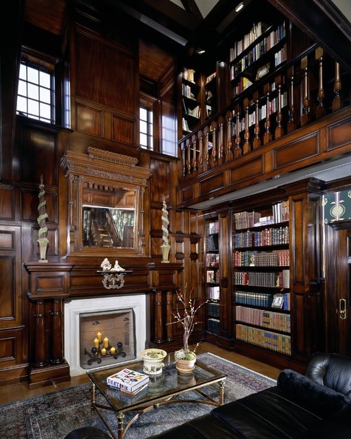 24 Amazing Home Library Design Ideas for All Booklovers (5)