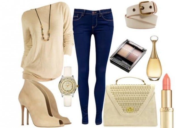 24 Nude and Brown Fashion Combinations in Fall Spirit (19)