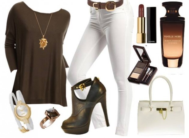 24 Nude and Brown Fashion Combinations in Fall Spirit (2)