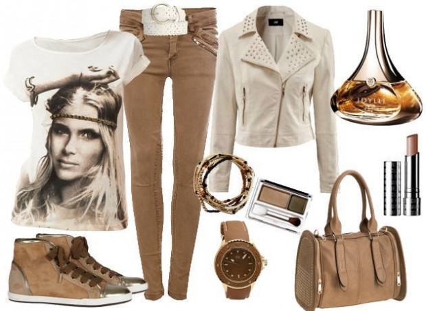 24 Nude and Brown Fashion Combinations in Fall Spirit (21)
