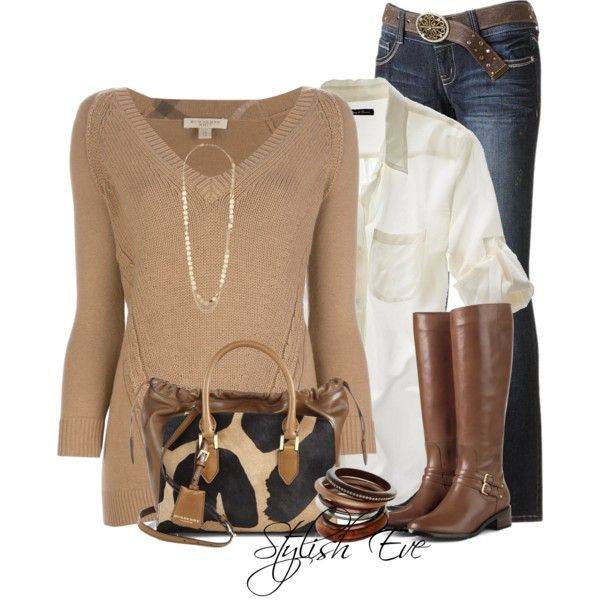 24 Nude and Brown Fashion Combinations in Fall Spirit (24)