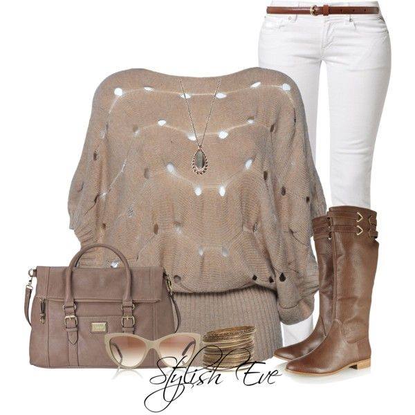 24 Nude and Brown Fashion Combinations in Fall Spirit (4)