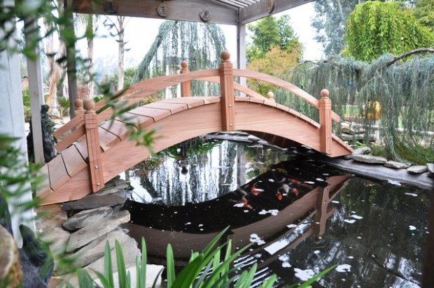 25 Amazing Garden Bridge Design Ideas that Will Make Your Garden Beautiful (17)
