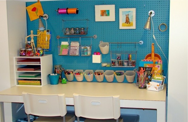 25 Inspirational Kids Study Room Design Ideas (12)