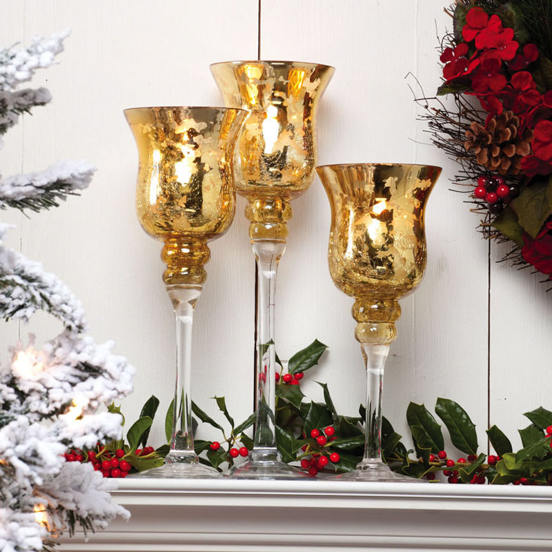 A Christmas Collection of 30 Beautiful Candle Holders - Style Motivation