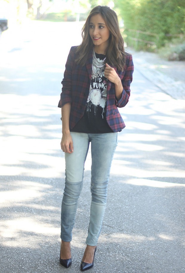 Perfect Fall Look 20 Outfit Ideas with Jeans (1)