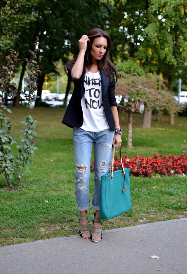 Perfect Fall Look 20 Outfit Ideas with Jeans (19)