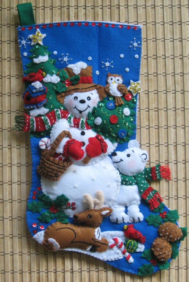 15 Cute and Creative Christmas Stocking Designs (12)