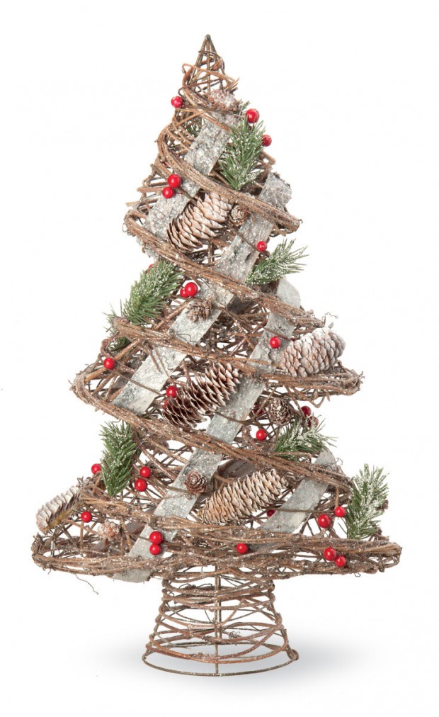 18 Absolutely Awesome Tabletop Christmas Tree Decorations (18)