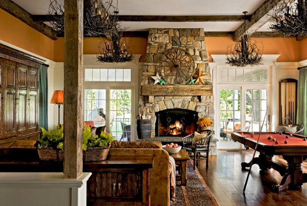 20 Cozy Rustic Living Room Design Ideas (1)