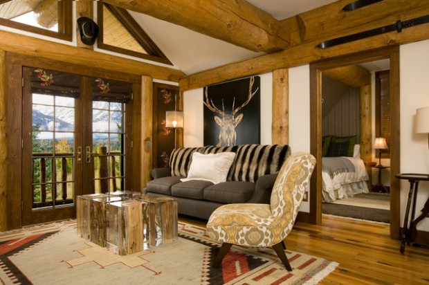 20 Cozy Rustic Living Room Design Ideas (11)