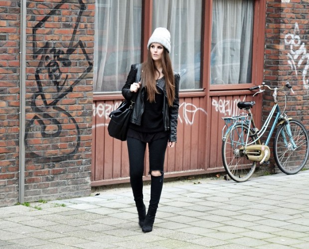 20 Cute Outfit Ideas with Beanie (9)