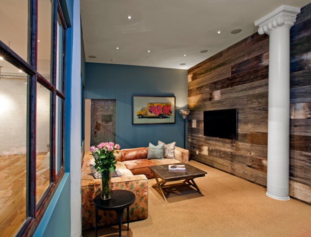 22 Wonderful Interior Design Ideas with Wooden Walls (12)