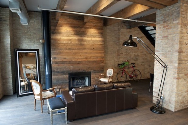 22 Wonderful Interior Design Ideas with Wooden Walls (19)