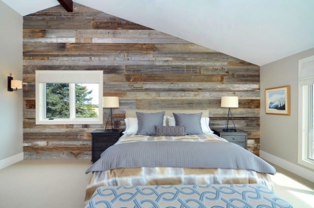 22 Wonderful Interior Design Ideas with Wooden Walls (3)