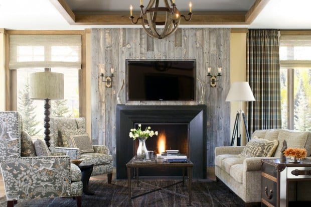 22 Wonderful Interior Design Ideas with Wooden Walls (9)