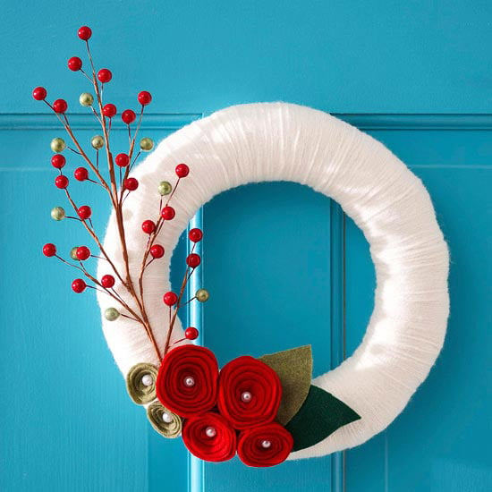 23 Great DIY Christmas Wreath Ideas (7)