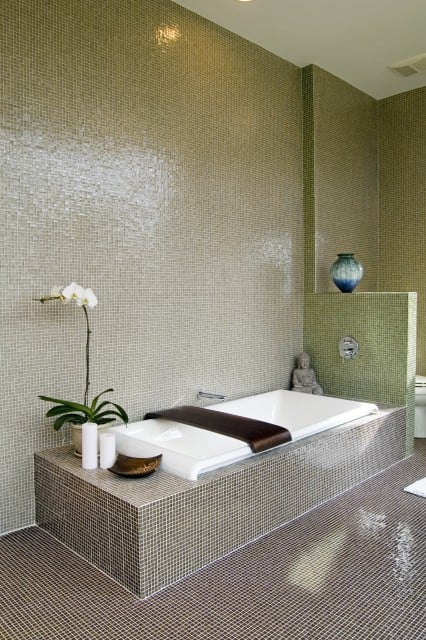 Peaceful Zen Bathroom Design Ideas for Relaxation in Your Home (10)