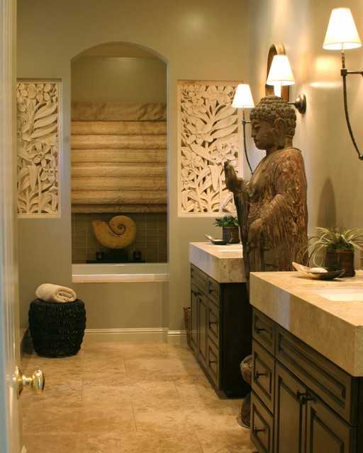 Peaceful Zen Bathroom Design Ideas for Relaxation in Your Home (7)