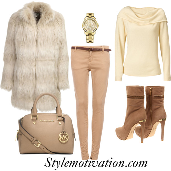 15 Elegant and Stylish Winter Fashion Combinations (15)