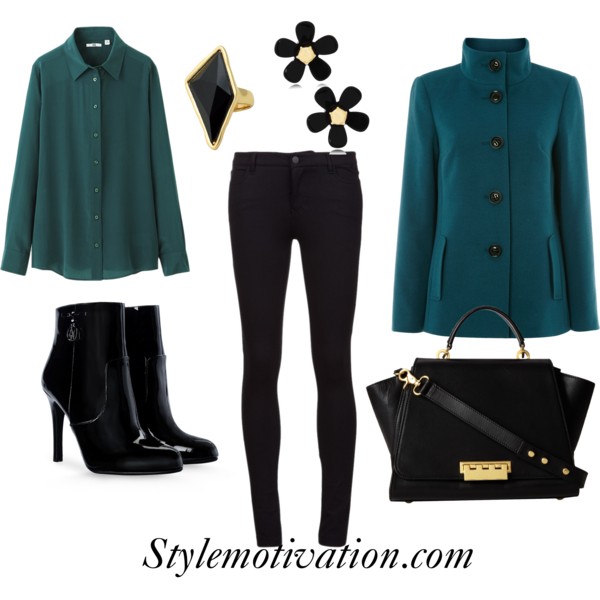 15 Elegant and Stylish Winter Fashion Combinations (8)