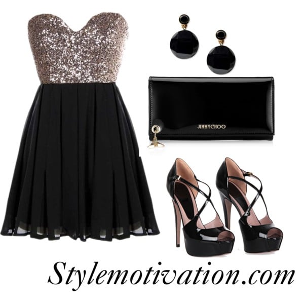 15 Gorgeous Fashion Combinations for New Year’s Eve Party (5)
