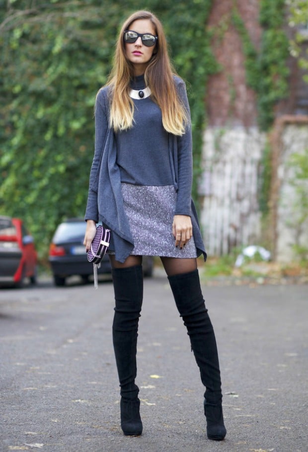 15 Stylish Winter Outfit Ideas with Boots (2)