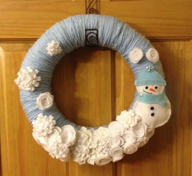 16 Beautiful Handmade Christmas Wreath Designs (11)