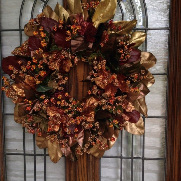 16 Beautiful Handmade Christmas Wreath Designs (16)