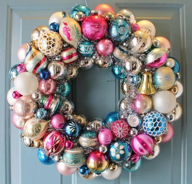 16 Beautiful Handmade Christmas Wreath Designs (3)