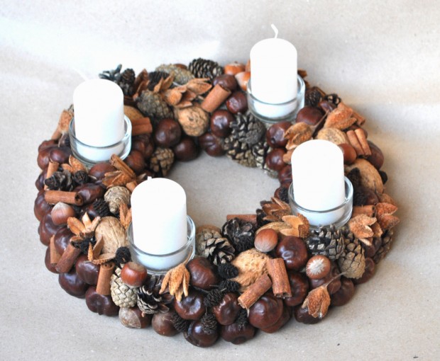16 Beautiful Handmade Christmas Wreath Designs (8)