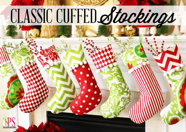 18 Creative and Easy DIY Christmas Stocking (1)