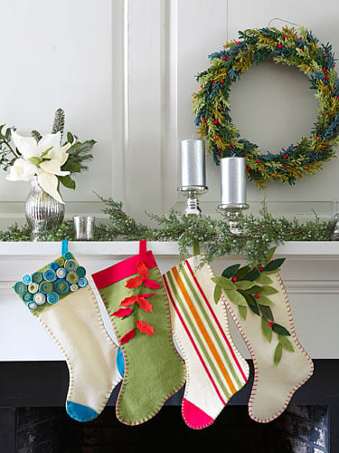 18 Creative and Easy DIY Christmas Stocking (12)