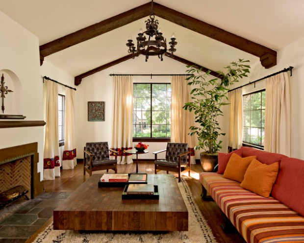 18 Gorgeous Living Room Design Ideas in Mediterranean Style (11)