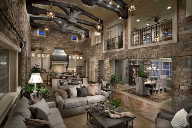 18 Gorgeous Living Room Design Ideas in Mediterranean Style (13)