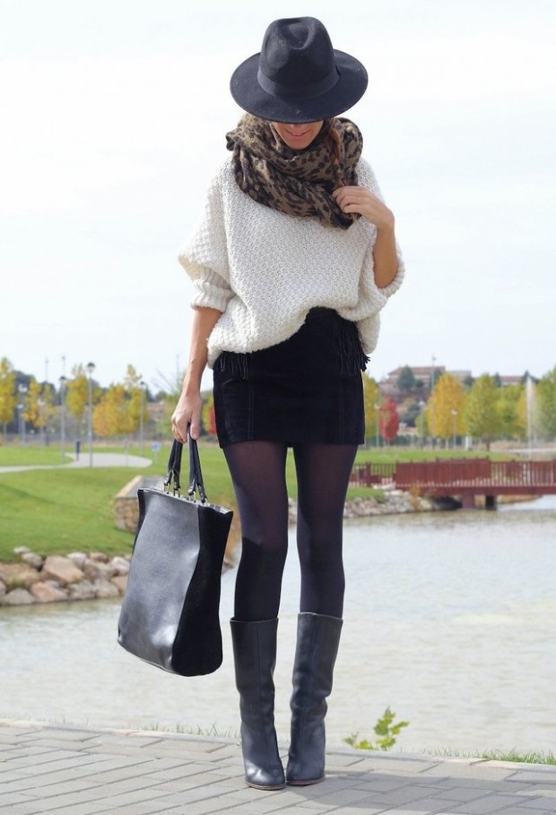 18 Gorgeous Outfit Ideas for Cold Days (14)