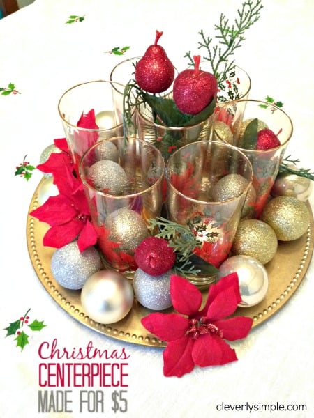 19 Simple and Elegant DIY Christmas Centerpieces (1)
