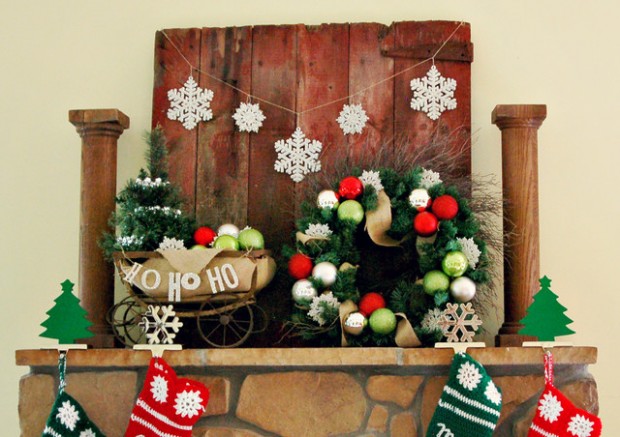 20 Rustic Christmas Decoration Ideas (16)