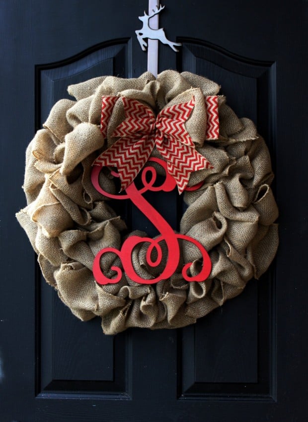 28 Fascinating Handmade Christmas Wreath Designs (23)