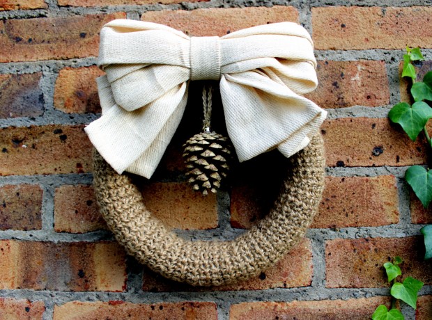 28 Fascinating Handmade Christmas Wreath Designs (5)