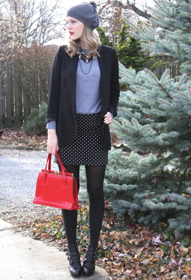 Dots for Stylish Look 19 Outfit Ideas (13)