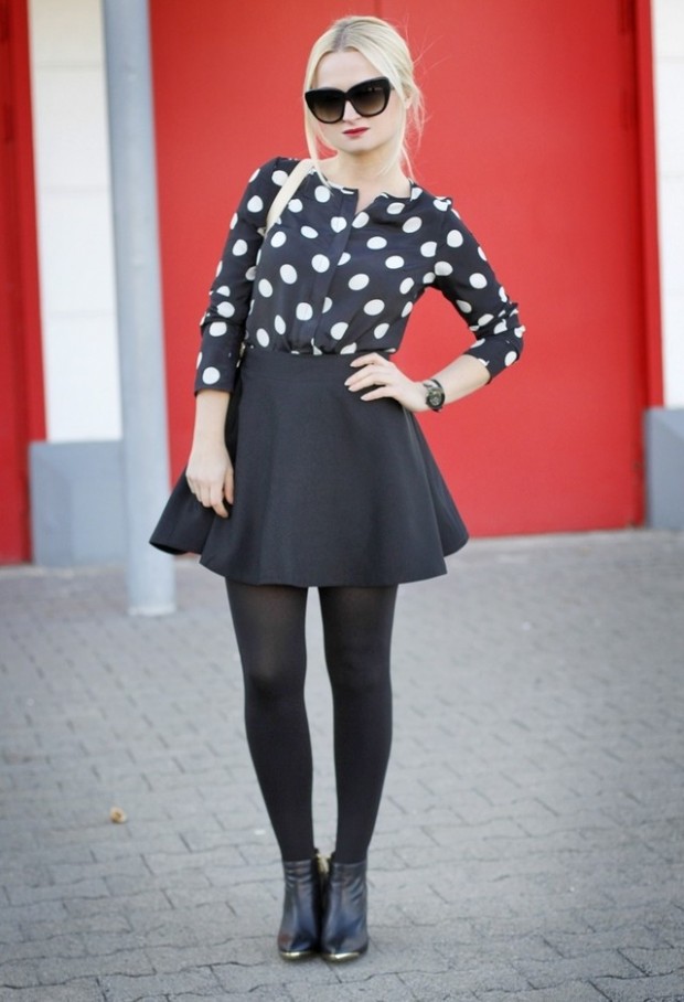Dots for Stylish Look 19 Outfit Ideas (14)